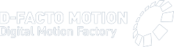 D-FACTO MOTION Logo